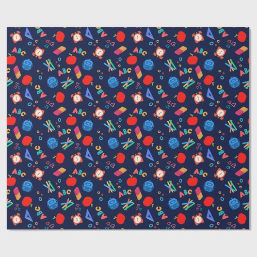 PAPIER CADEAU ABC (Plat)