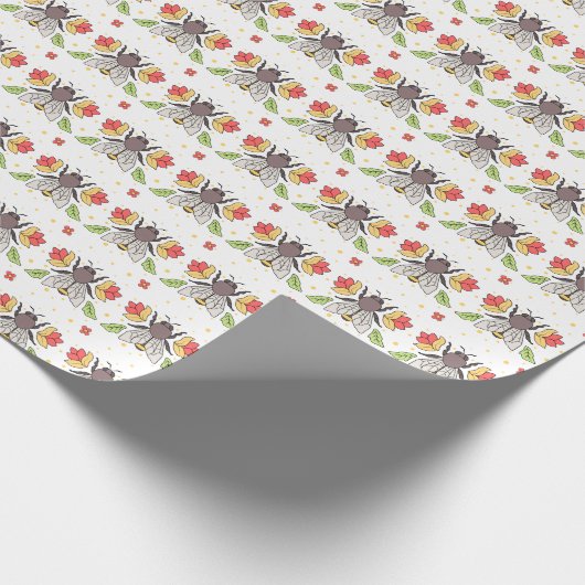 Papier Cadeau Abee d'art populaire (Coin)