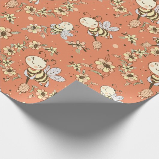Papier Cadeau Abee mignonne (Coin)