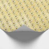 Papier Cadeau Abeille (Coin)