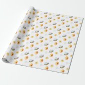 Papier Cadeau Abeille à miel (Déroulé)