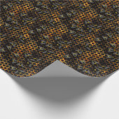 Papier Cadeau Abeille apicole apiculteur de la ruche (Coin)