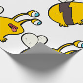 Papier Cadeau Abeille extraterrestre