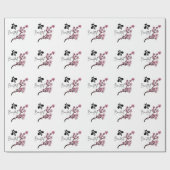 Papier Cadeau abeille magnifique (Plat)