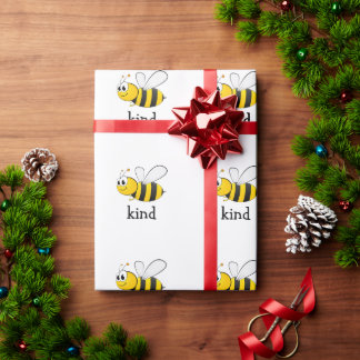 Papier Cadeau Abeille mignonne