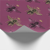 Papier Cadeau Abeille royale (Coin)
