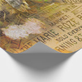 Papier Cadeau Abeille Vintage (Coin)