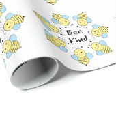 Papier Cadeau Abeilles (Coin rond)