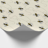 Papier Cadeau Abeilles (Coin)