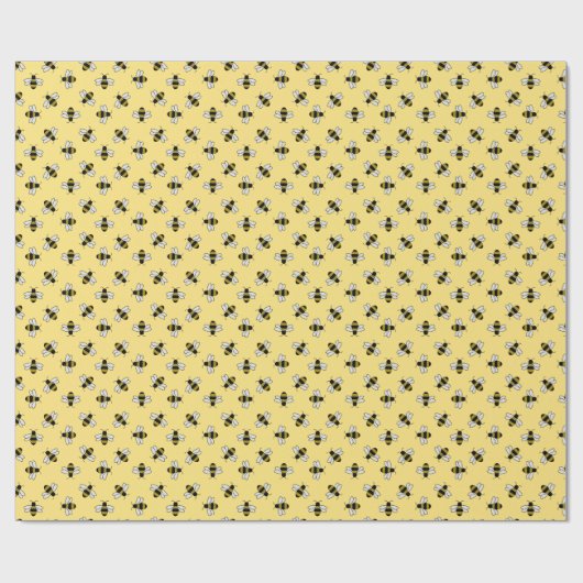 Papier Cadeau Abeilles (Plat)