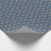 Papier Cadeau Abeilles + Botaniques (Coin)
