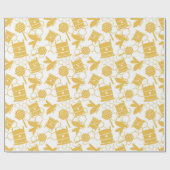 Papier Cadeau Abeilles de miel ! Papier d'emballage (Plat)