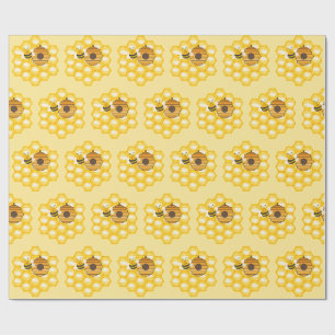 Papier Cadeau Abeilles et ruches