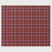 Papier Cadeau Aberdeen Scotland District Tartan (Plat)
