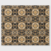 Papier Cadeau AbodeTreasures Papier d'enveloppement design de lu (Plat)