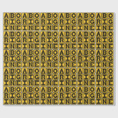 Papier Cadeau aborigène, Australien indigène (Plat)