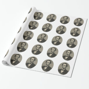 Papier Cadeau abraham lincoln