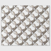 Papier Cadeau Abraham Lincoln (Plat)