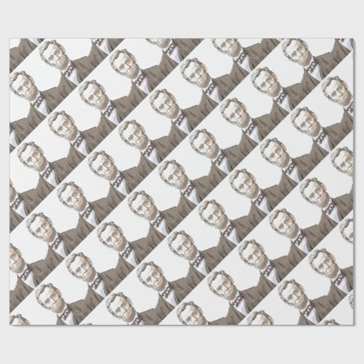 Papier Cadeau Abraham Lincoln (Plat)