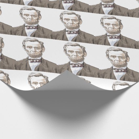 Papier Cadeau Abraham Lincoln (Coin)