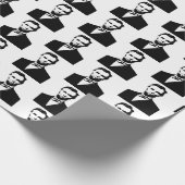 Papier Cadeau Abraham Lincoln Président États-Unis (Coin)