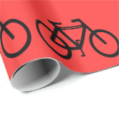Papier Cadeau Abrégé sur bicyclette (Coin rond)