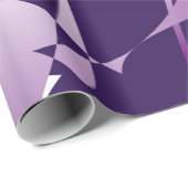 Papier Cadeau Abréviation ultra violette (Coin rond)
