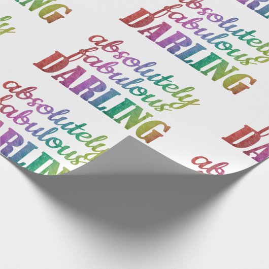 PAPIER CADEAU ABSOLUMENT FABULEUX SOMMEIL - FABULEUX - SOMBRE - (Coin)