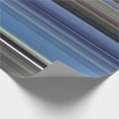 Papier Cadeau Abstract #1: Blue and grey (Coin)