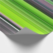 Papier Cadeau Abstract #1: Lime and grey (Coin)