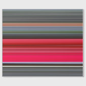 Papier Cadeau Abstract #1: Red and Grey (Plat)