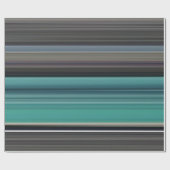 Papier Cadeau Abstract #1: Teal and grey (Plat)