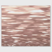 Papier Cadeau Abstract #3: Copper Rose Gold (Plat)