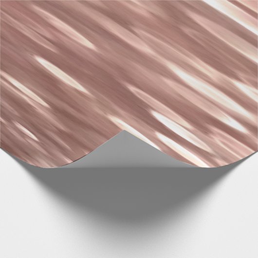 Papier Cadeau Abstract #3: Copper Rose Gold (Coin)