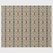 Papier Cadeau Abstract All-Seeing Eye Magical Pattern  (Plat)