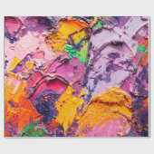 Papier Cadeau Abstract art background. Oil painting on canvas. M (Plat)