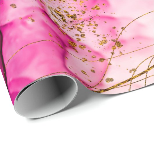 Papier Cadeau Abstract clouds-ART. Transparent creativity. Maste (Coin rond)