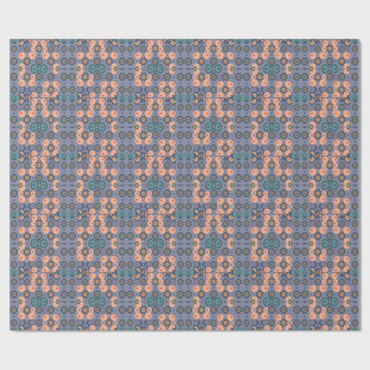 Papier Cadeau Abstract Dream Wave – Vibrant Surreal Flow (Plat)