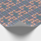 Papier Cadeau Abstract Dream Wave – Vibrant Surreal Flow (Coin)