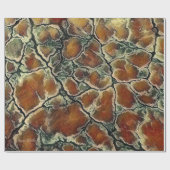 Papier Cadeau Abstract Earth Tone Pattern (Plat)