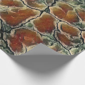 Papier Cadeau Abstract Earth Tone Pattern (Coin)