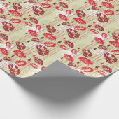 Papier Cadeau Abstract Elegance floral pattern (Coin)