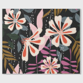 Papier Cadeau Abstract floral surface pattern seamless backgroun (Plat)