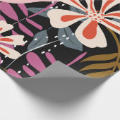 Papier Cadeau Abstract floral surface pattern seamless backgroun (Coin)