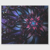 Papier Cadeau Abstract fractal flower design.  (Plat)