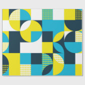 Papier Cadeau Abstract geometric background with squares,triangl (Plat)