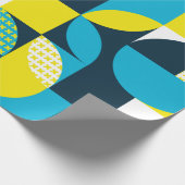 Papier Cadeau Abstract geometric background with squares,triangl (Coin)