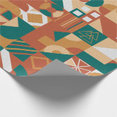 Papier Cadeau Abstract geometric pattern. Multicolor Figures. Te (Coin)