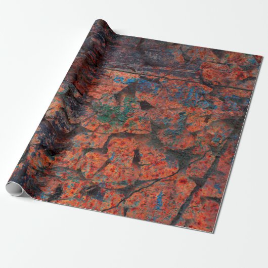 Papier Cadeau Abstract multicolor grunge background with abstrac (Déroulé)