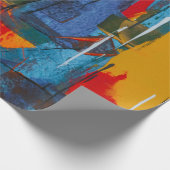 Papier Cadeau Abstract painting (Coin)